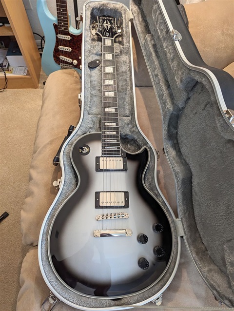 Les Paul Custom electric guitar